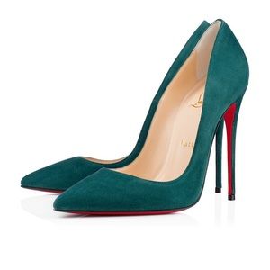 Authentic Christian Louboutin Suede So Kate 120mm